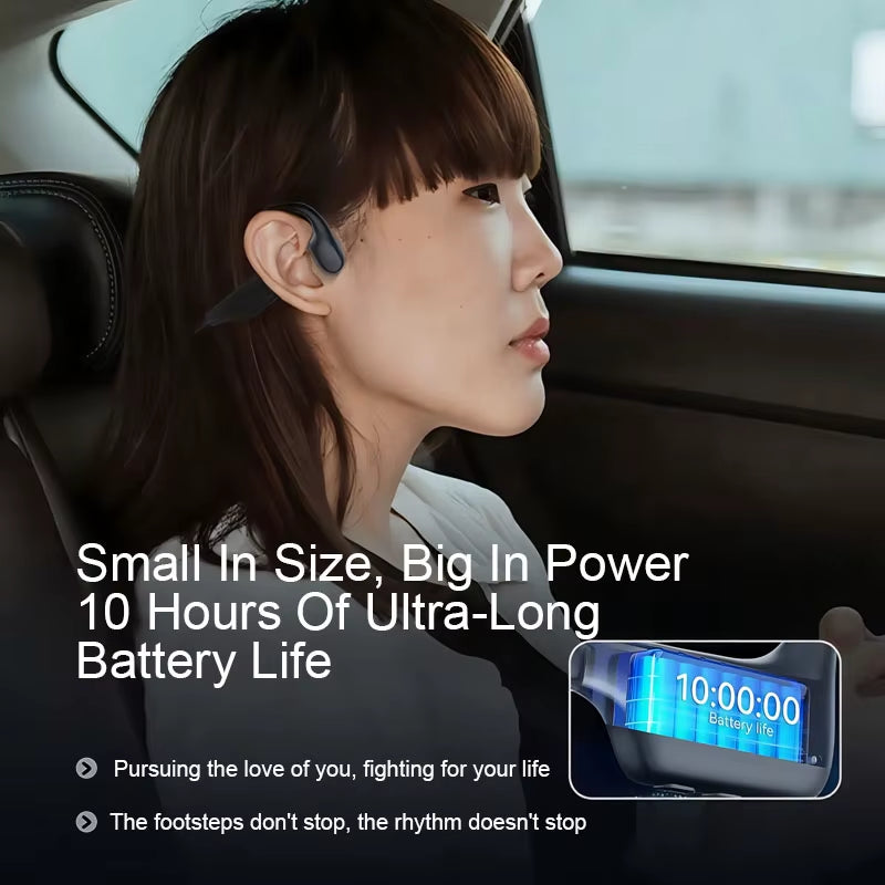 G06 Bone Conduction Sports Earphones IPX5 Waterproof Bone Conduction Headphones 16G Light to Wear Bone Conduction Headphone