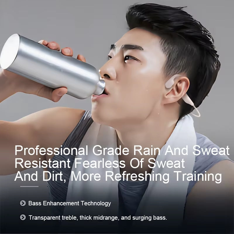 G06 Bone Conduction Sports Earphones IPX5 Waterproof Bone Conduction Headphones 16G Light to Wear Bone Conduction Headphone